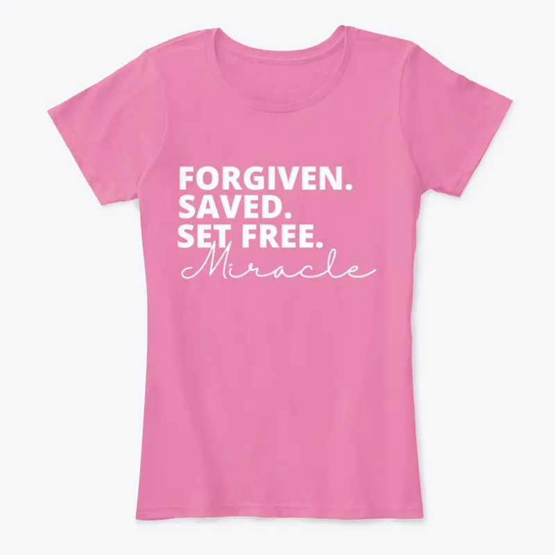 Forgiven, saved, set free