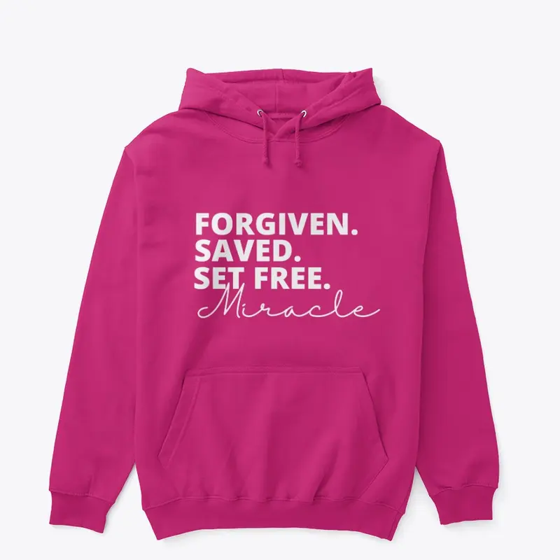 Forgiven, saved, set free