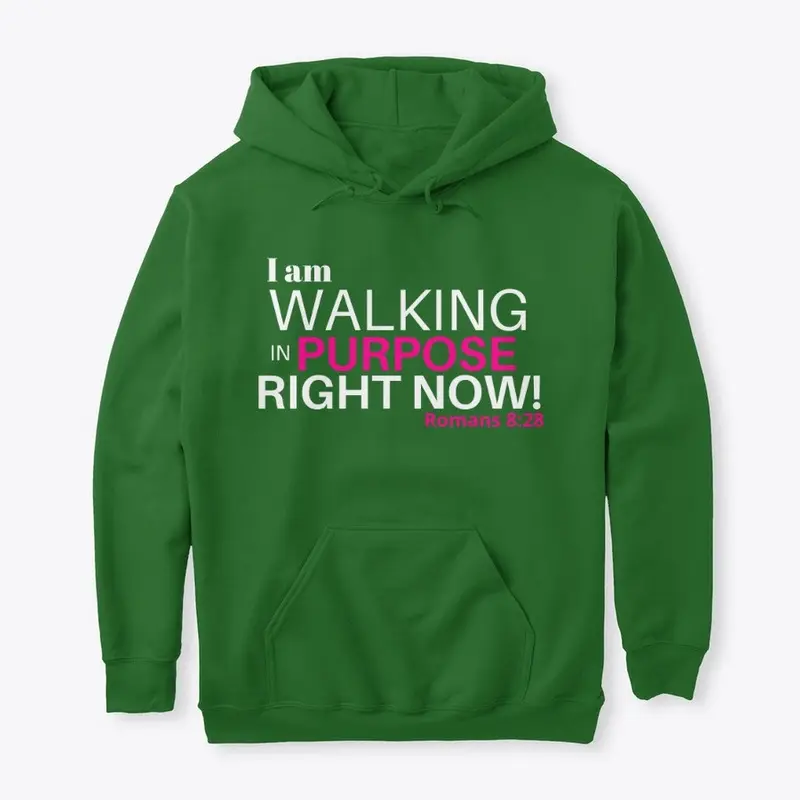 Walking In Purpose Hoodie