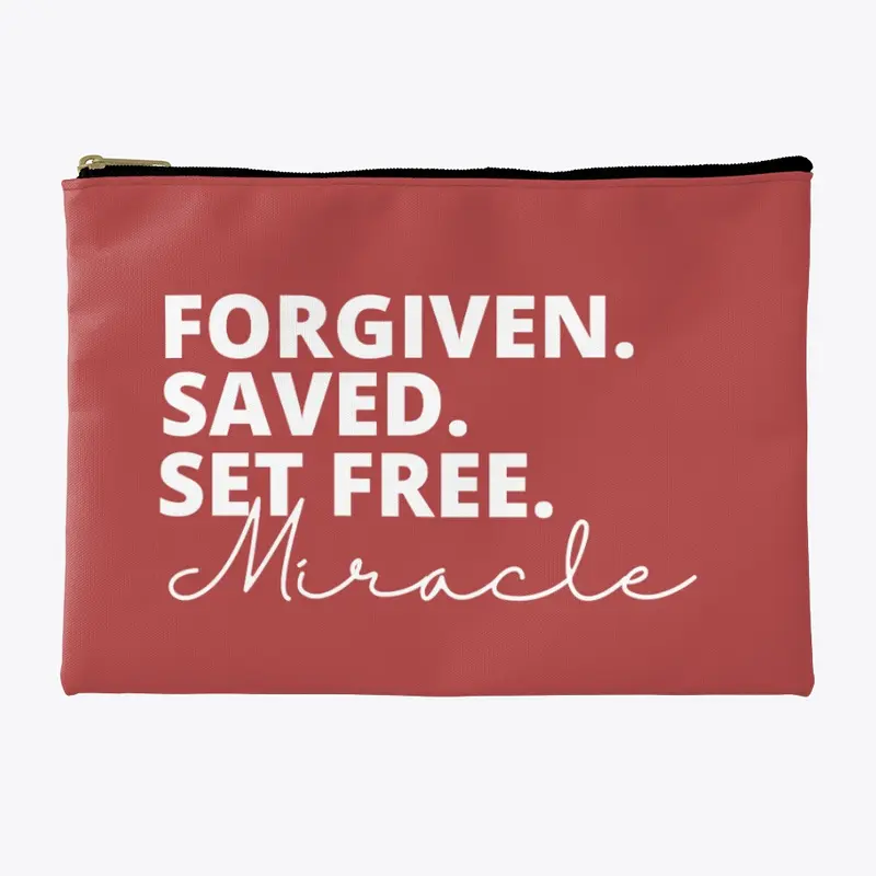 Forgiven, saved, set free